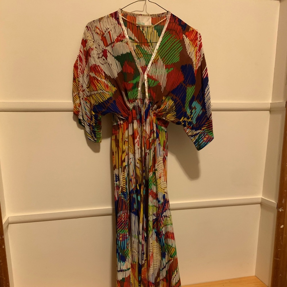 Phyllis Boho kaftan dress